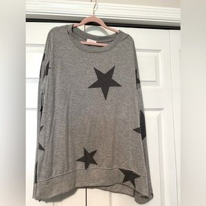 ⭐️Pink Lily lightweight sweatshirt, like new ⭐️